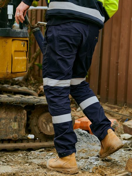 Bisley BPC6008T Taped Stretch Cotton Drill Cargo Pants