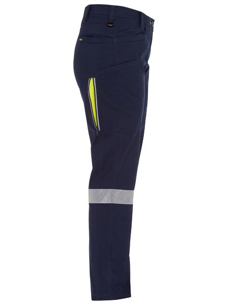Bisley BPCL6150T Women’s X Airflow Taped Stretch Ripstop Vented Cargo Pants N/Y