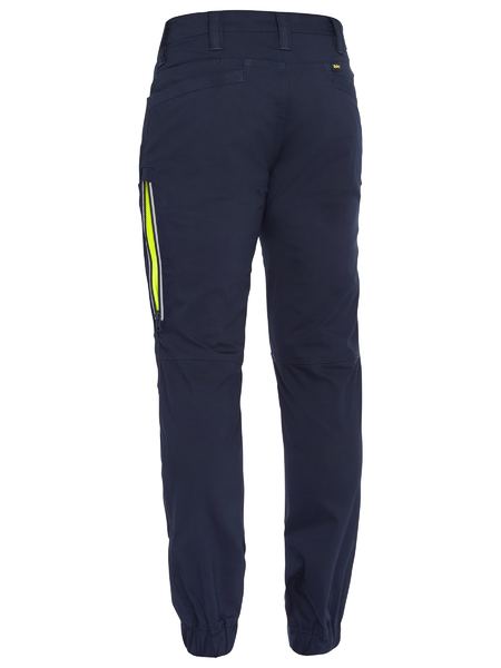 Bisley BP6151 X Airflow Stretch Ripstop Vented Cuffed Pants Navy