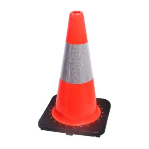 Value Traffic Cone with Reflective 450mm