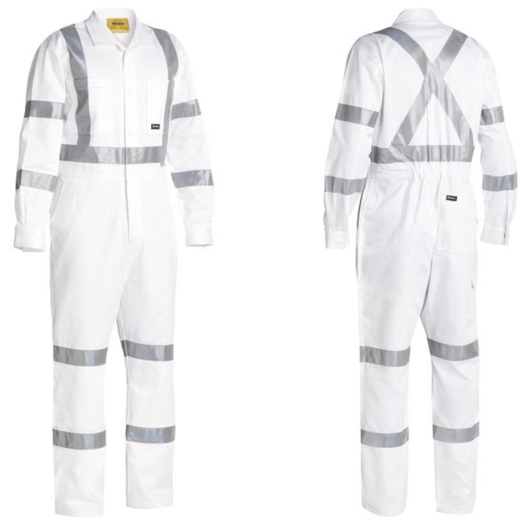 Bisley BC6806T X Taped Biomotion Cotton Drill Coveralls