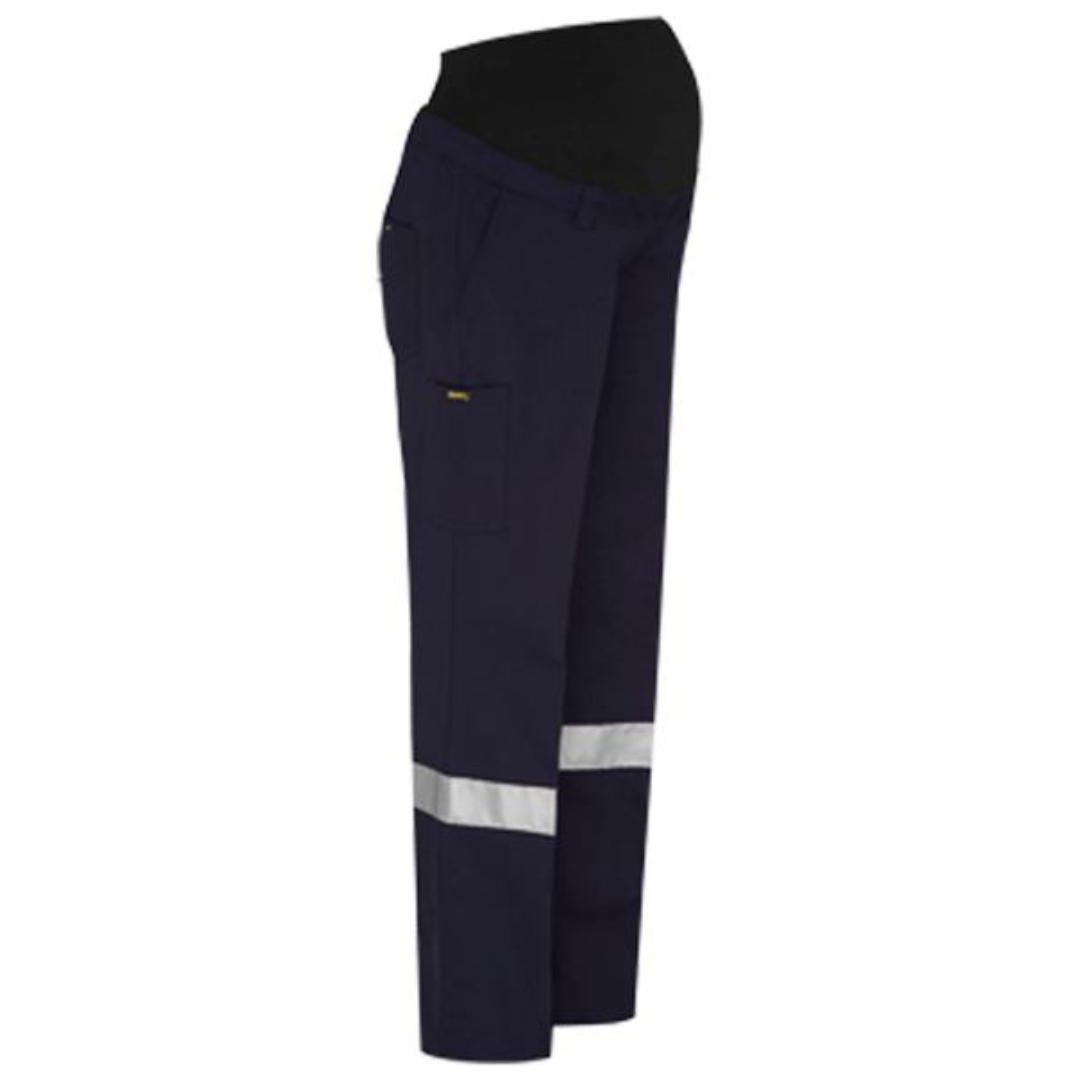 Bisley BPLM6009T Ladies Taped Maternity Drill Work Pants