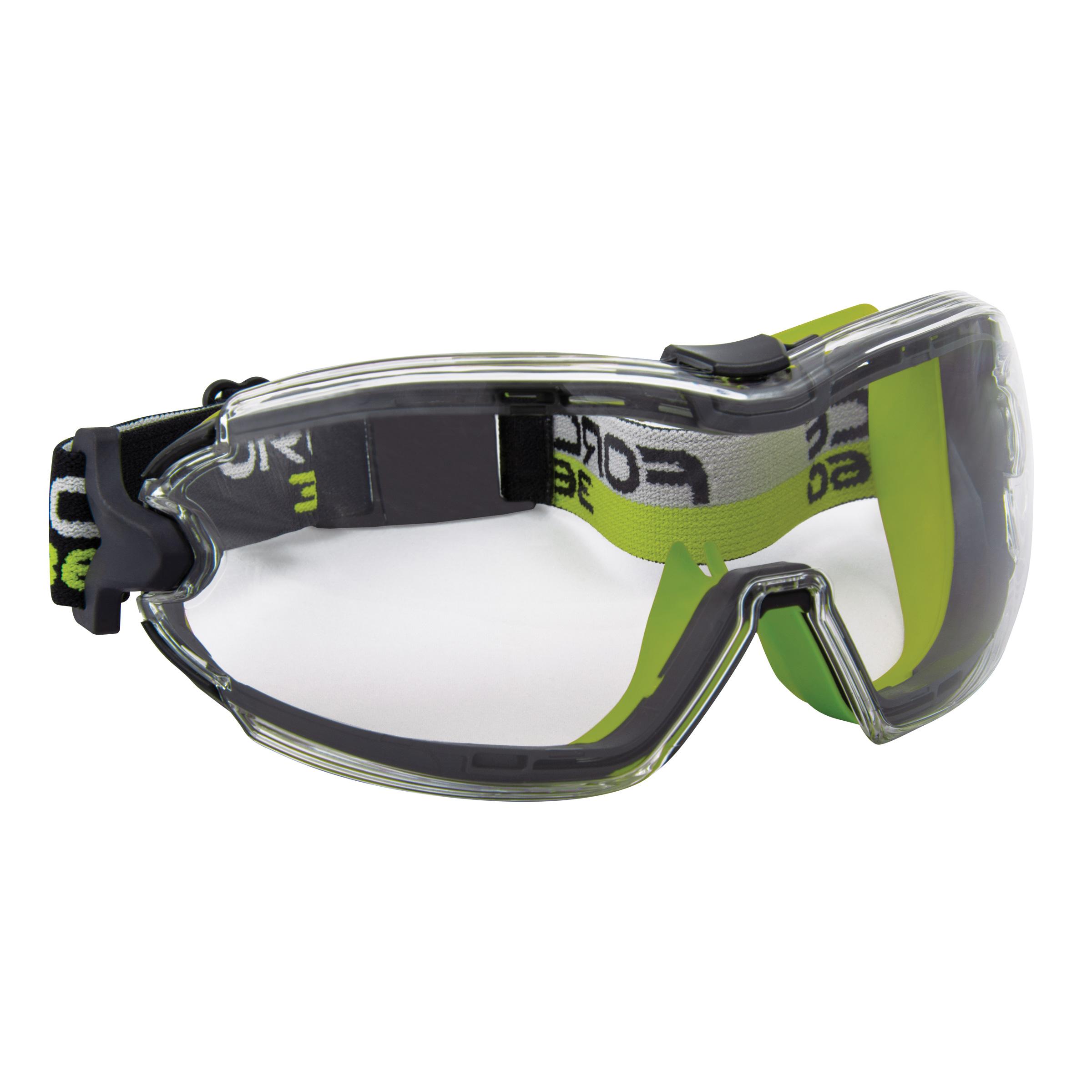 F360 Multi-Fit Clear Safety Goggles