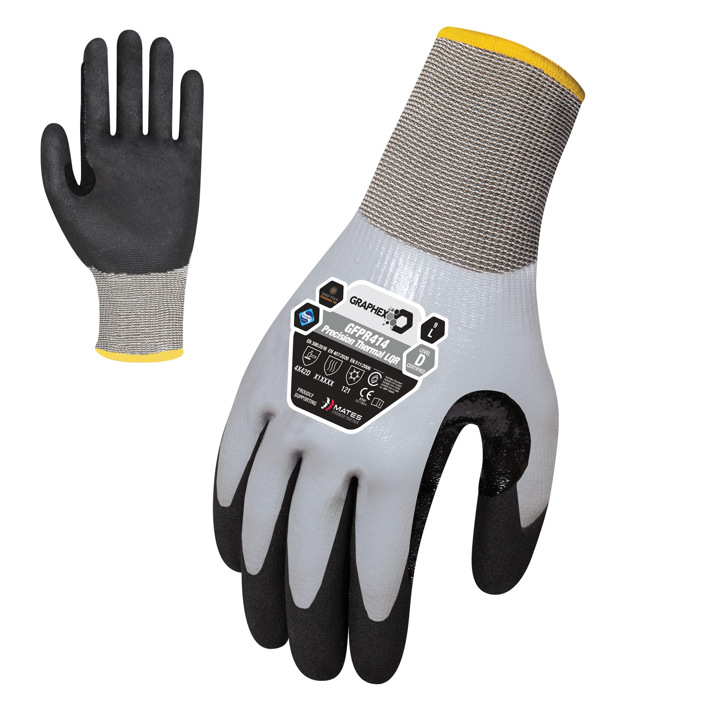 F360 GFPR414 Graphex Precision Thermal LQR Gloves