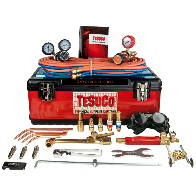 Tesuco Oxygen LPG Gas Cutting Kit