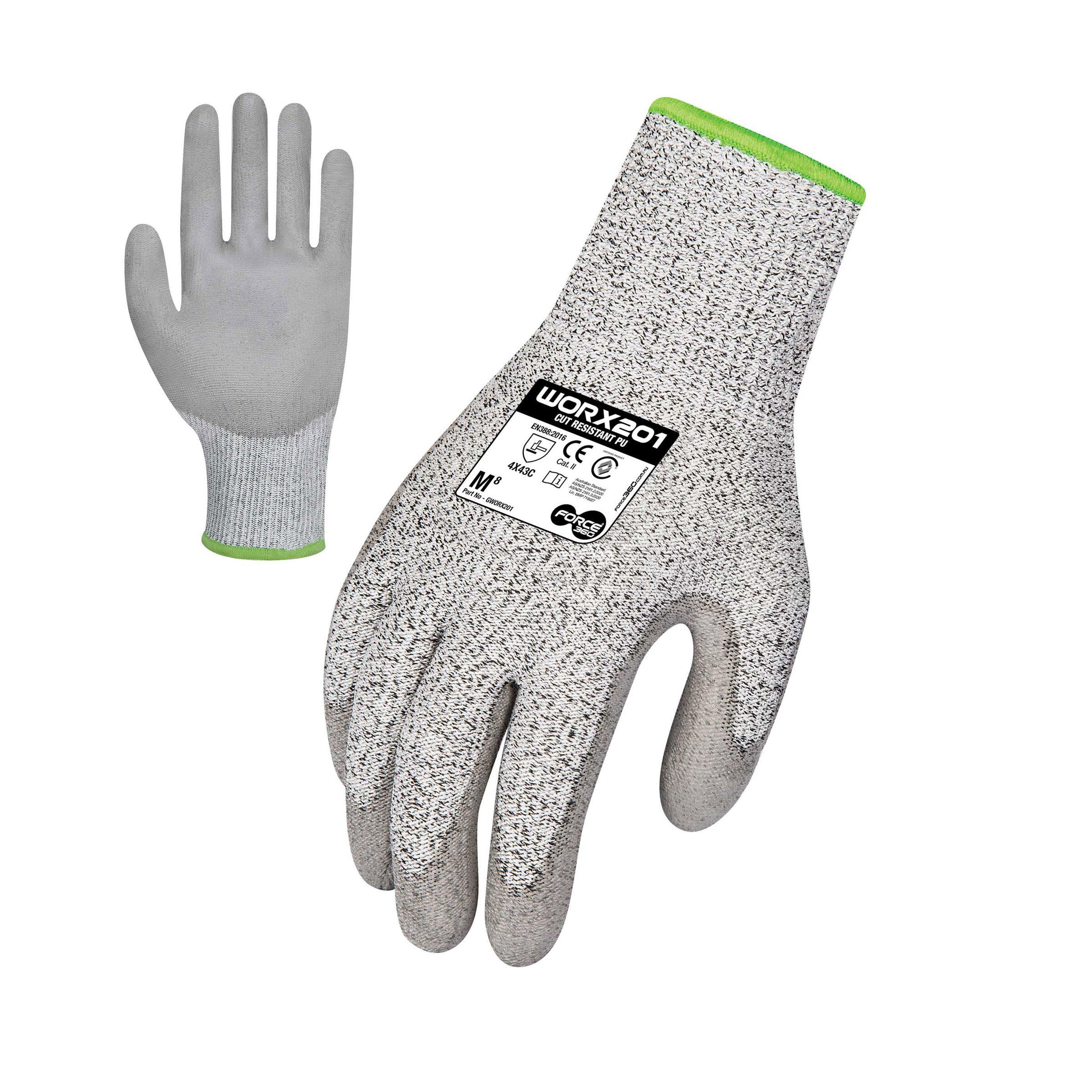 F360 GWORX201 Cut Resistant PU Gloves