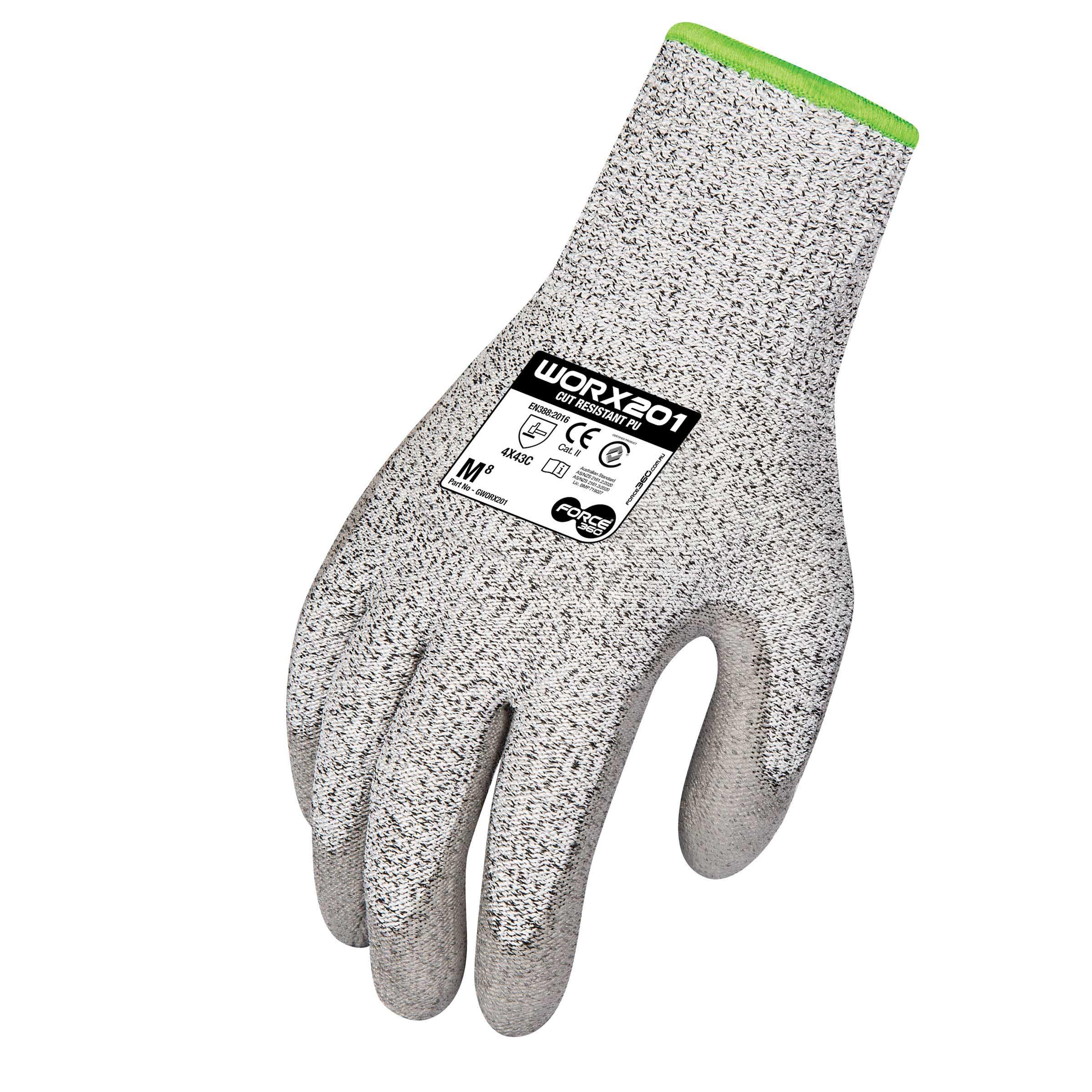 F360 GWORX201 Cut Resistant PU Gloves