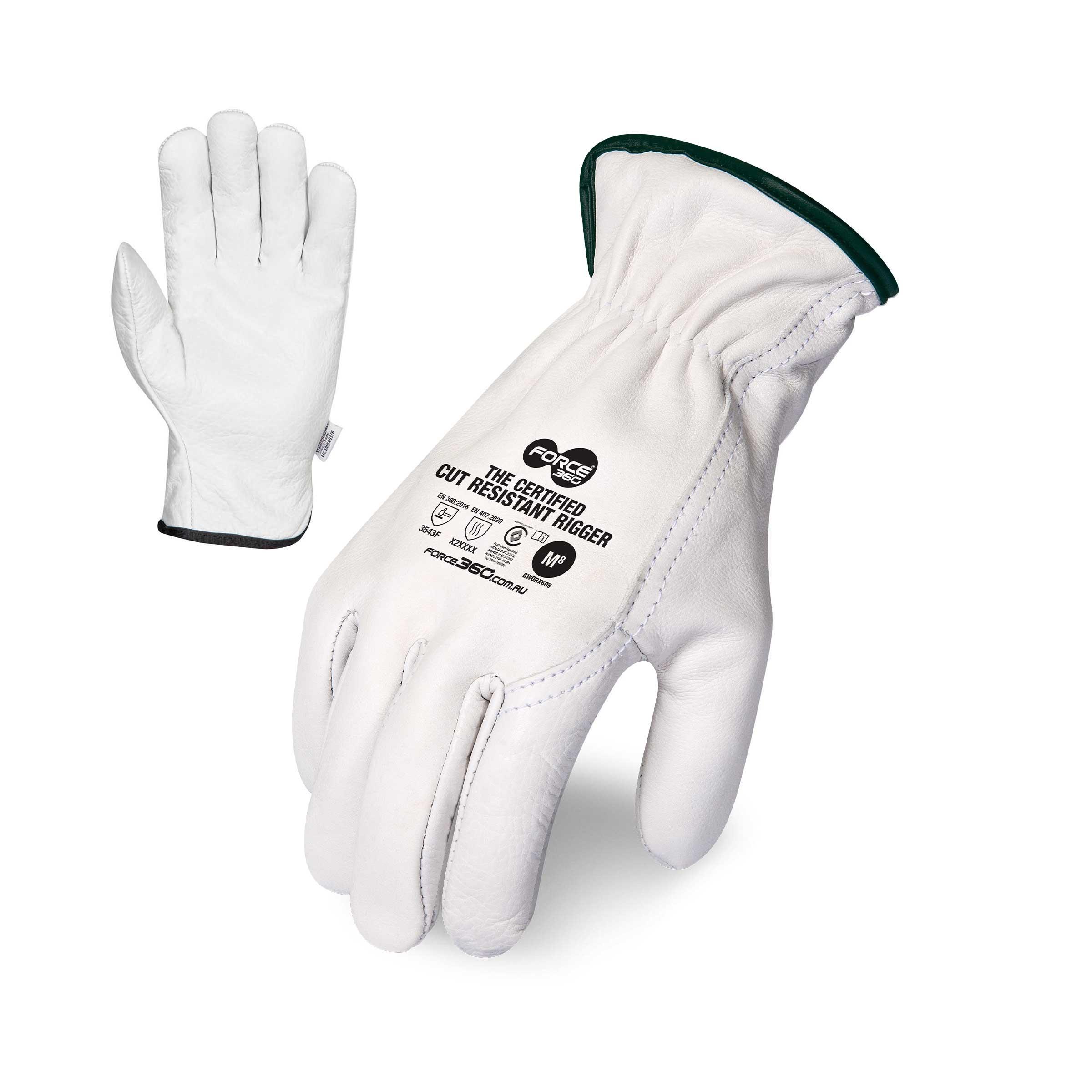 F360 GWORX605 The Certified Cut Resistant Rigger Glove