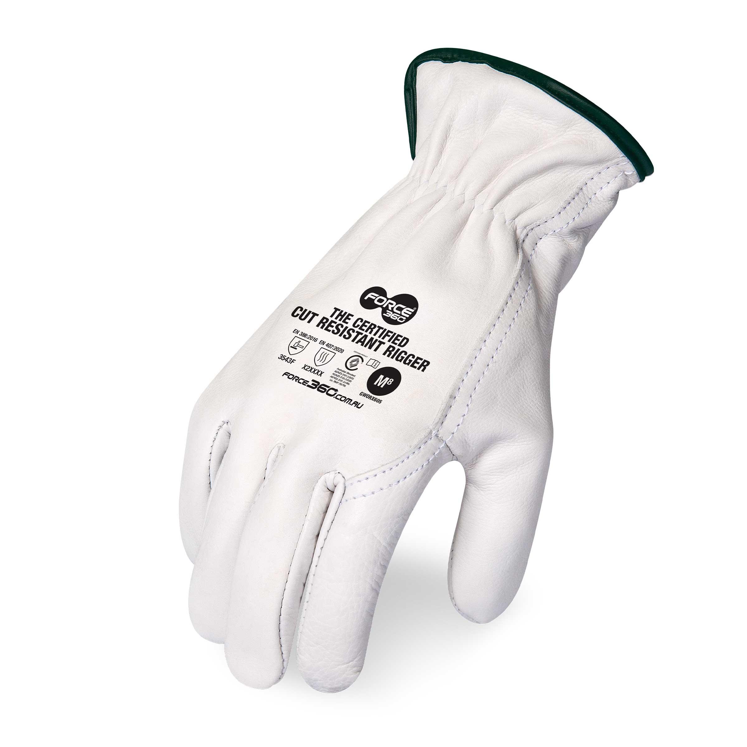 F360 GWORX605 The Certified Cut Resistant Rigger Glove