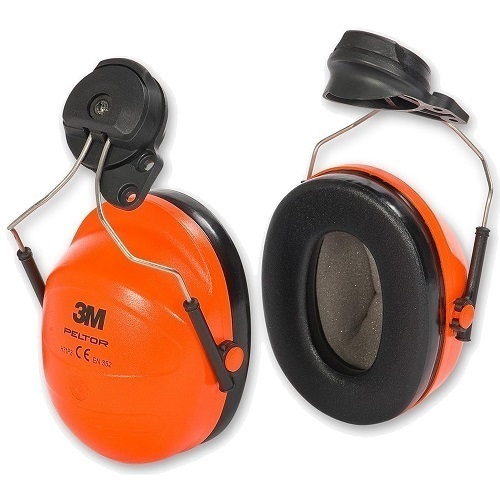 3M™ PELTOR™ Hi-Viz Cap-Mount Earmuffs