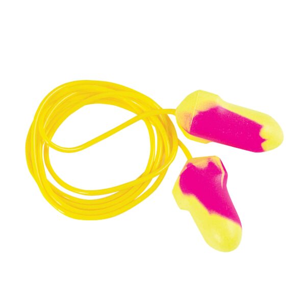 F360 T-Shaped Corded Disposable Earplug 100pk