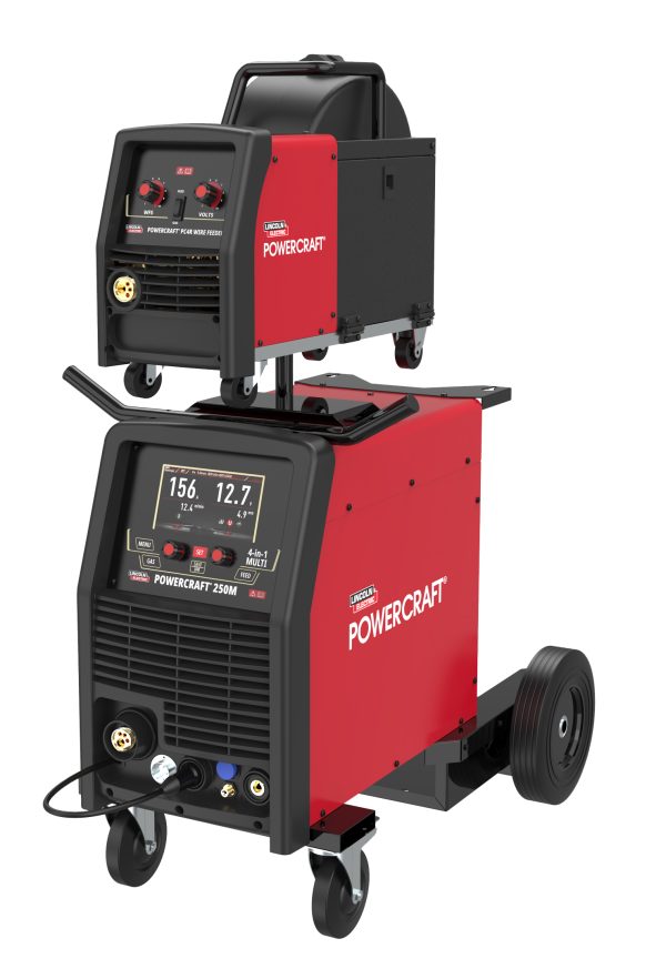 Lincoln Powercraft 250M 4-in-1 Multi Process Welder & Wire Feeder Package