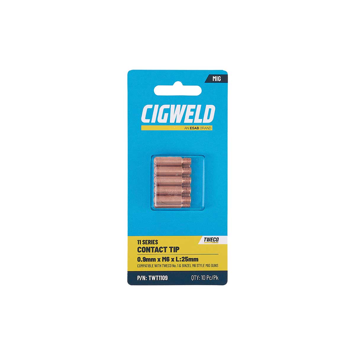 Cigweld Tweco 1 Contact Tip 0.9mm