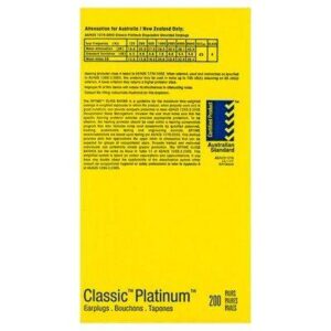 3M™ E-A-R™ Classic™ Platinum™Uncorded Earplugs 200PK
