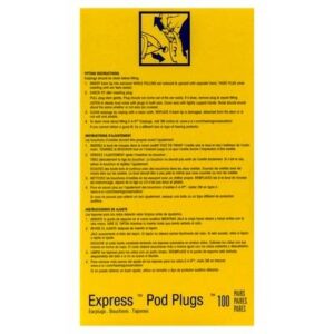 3M™ E-A-R™ Express Assorted Uncorded Earplugs 100PK
