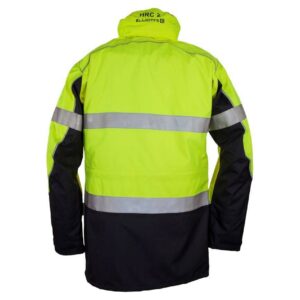 Zetel ArcSafe Z59 Wet Weather Jacket – Yellow/Navy with Reflective Trim