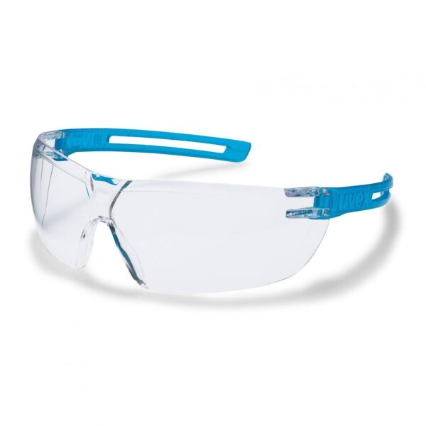 uvex x-fit safety spectacles – blue