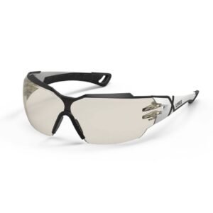 uvex pheos cx2 spectacles – black & white