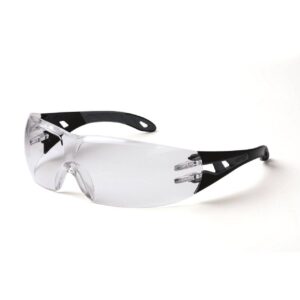 uvex pheos spectacles – black & grey