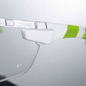uvex i-3 spectacles – white & lime