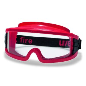 uvex ultravision goggles – red
