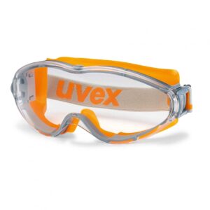 uvex ultrasonic goggles – orange & grey