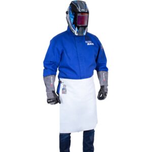 Blue Max A4 Leather Waist Style Apron